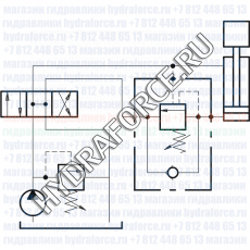 001.449.0X0 (OWC-SE-34-14-X) Тормозной (уравновешивающий, контрбалансный, подпорно-тормозной) клапан удержания нагрузки (Luen, Италия)
